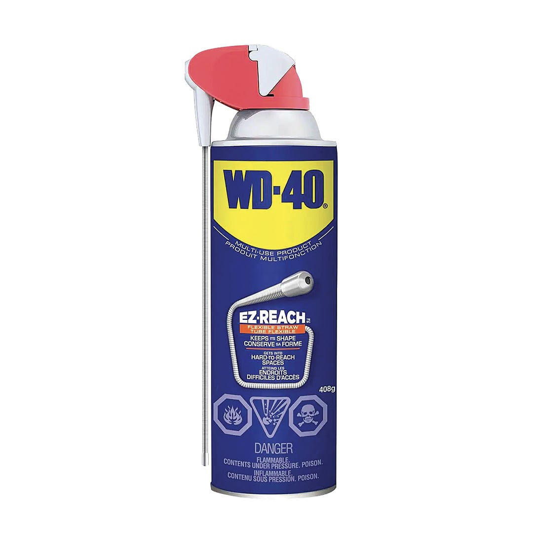 WD-40 EZ Reach Multi-Purpose Lubricant Spray, 408 g