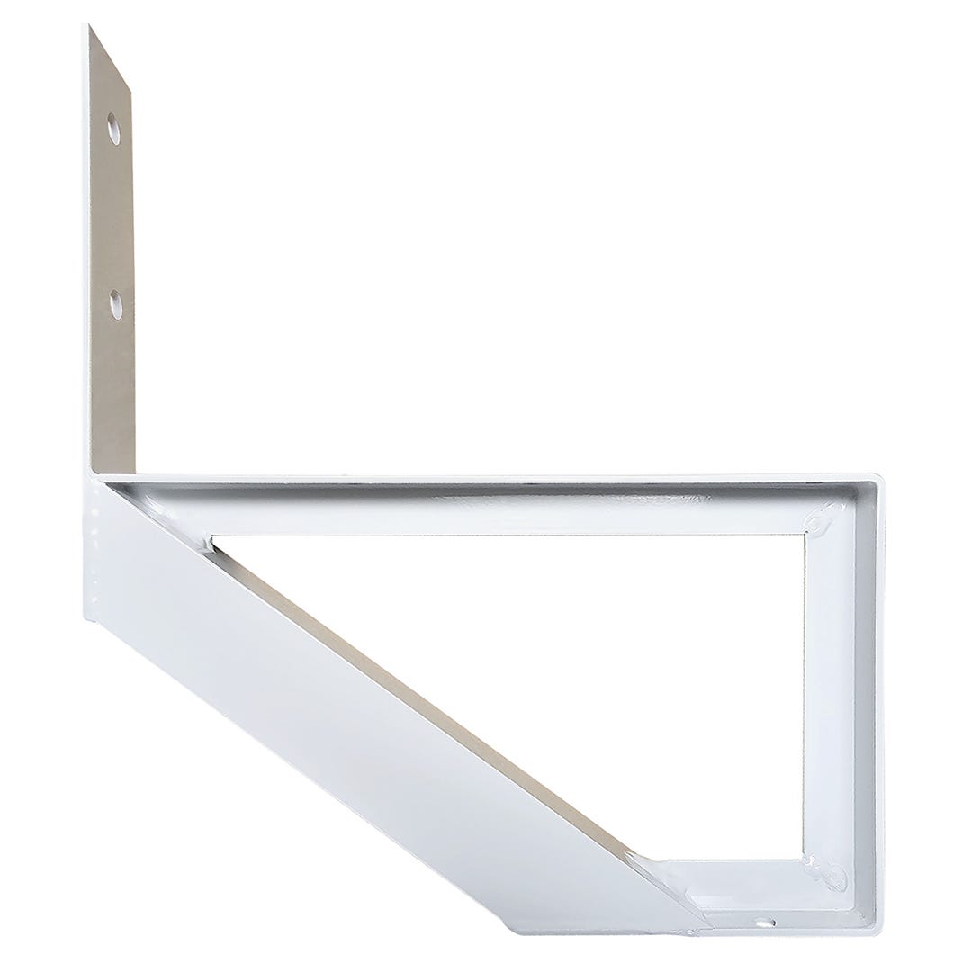 Aluminum Stringer, 1 Step, 10-1/4 in., White