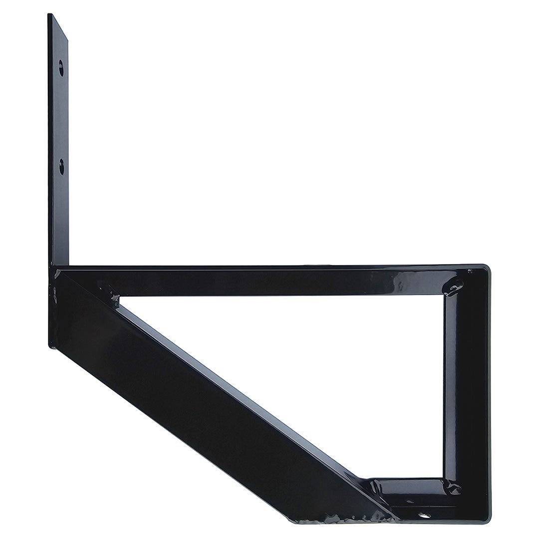 Aluminum Stringer, 1 Step, 10-1/4 in., Black