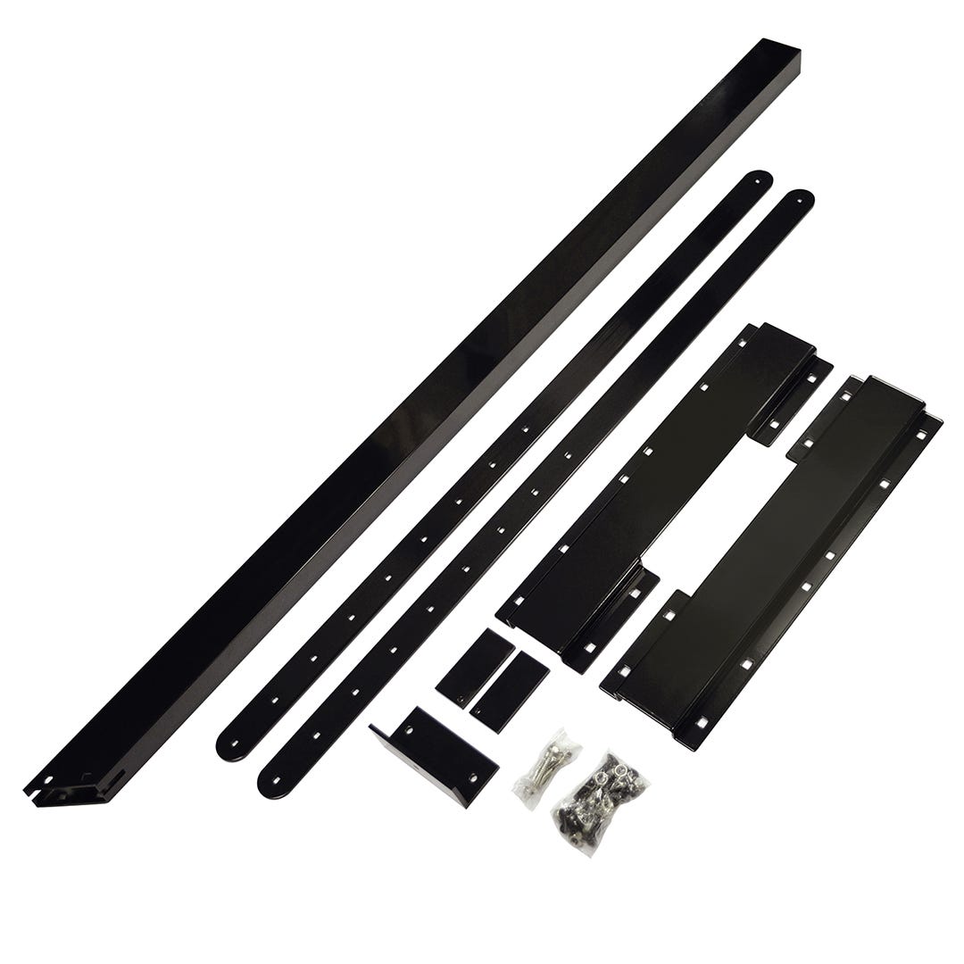 Aluminum Stringer Connector, 54 in., Black