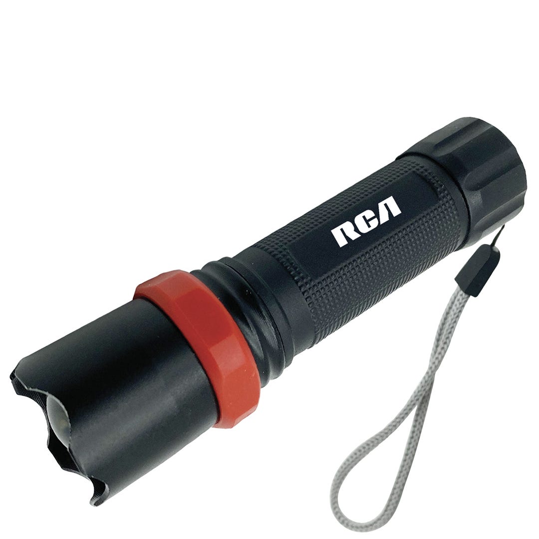 Zoom LED Flashlight, Rechargeable, 120 Lumens