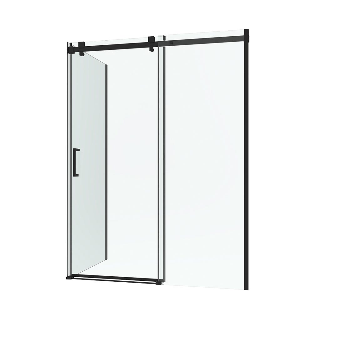HECLA Shower Door, 60 in., Black