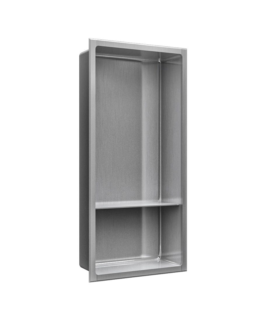 Niche with Shelf, 24 in x 12 in, Stainless Steel