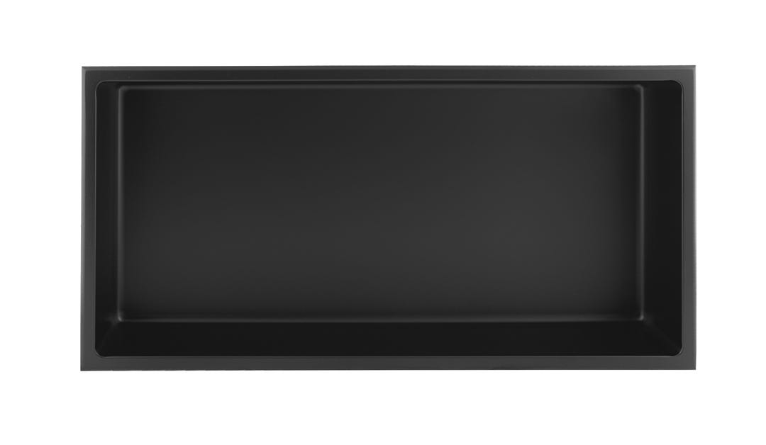 Niche, 12 in x 24 in, Black