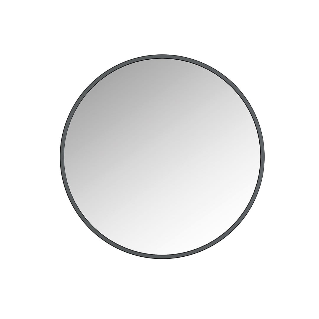 BRUNSWICK Mirror, black, 24 in.