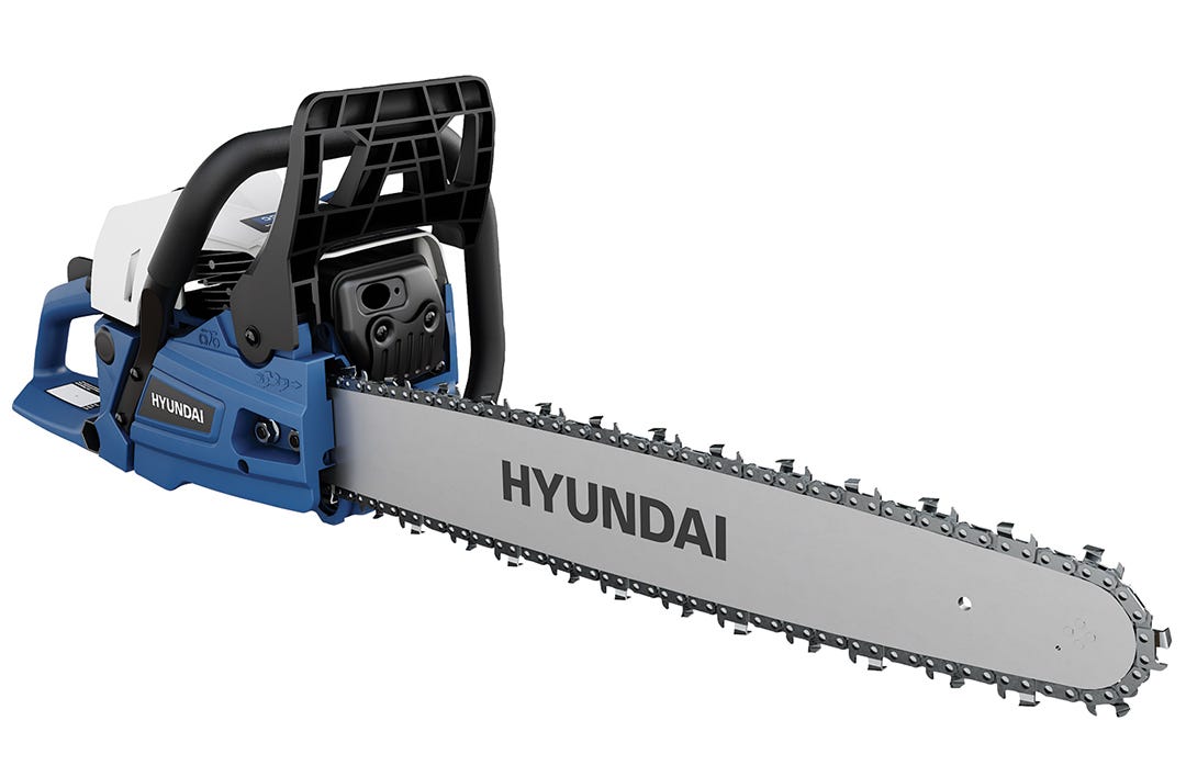 HYUNDAI Gasoline Chainsaw, 18 in., 52 CC