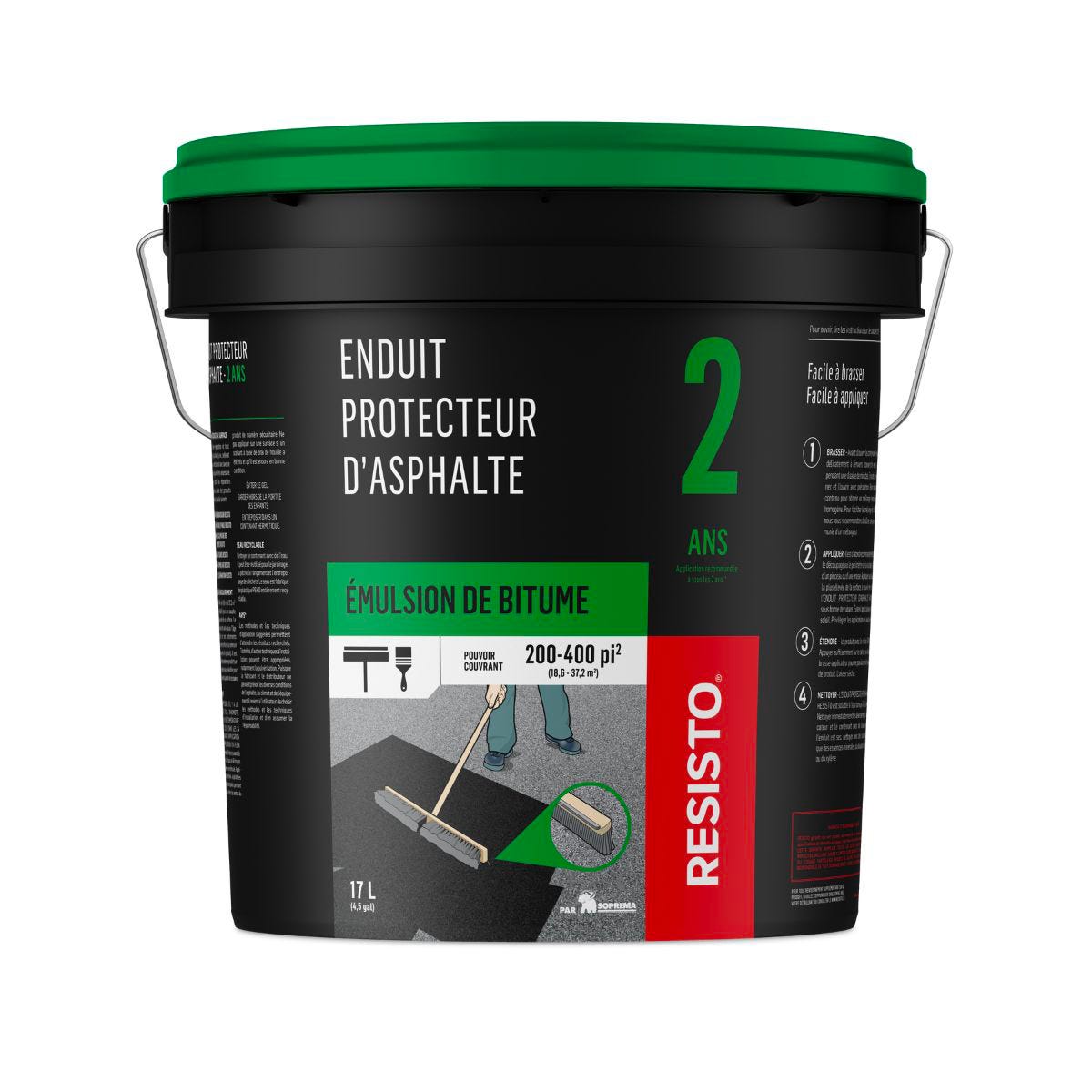 Asphalt- Emulsion Protection 2 Years, 17 L
