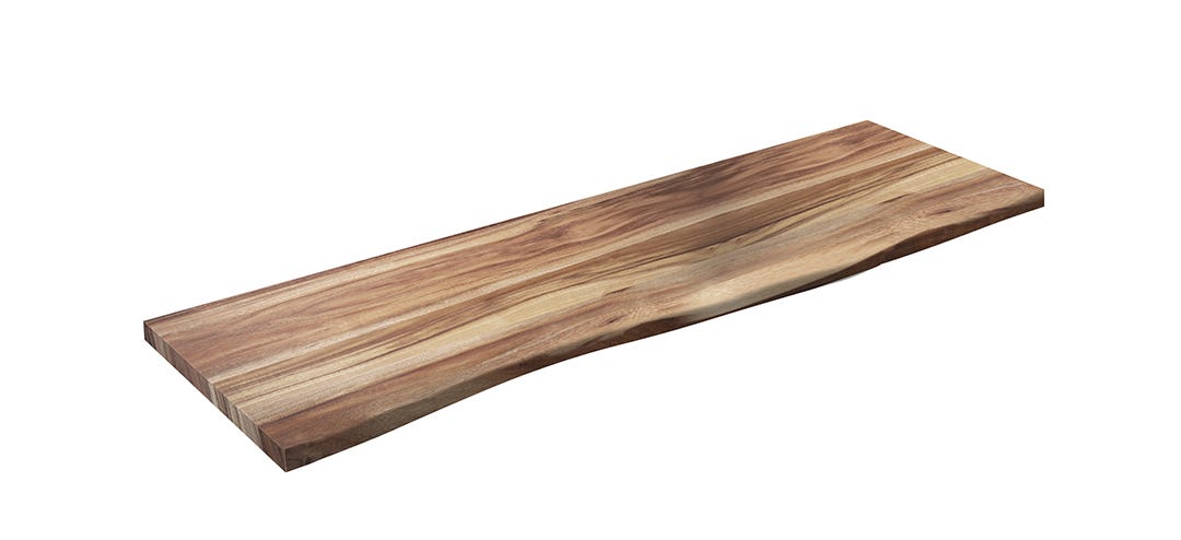 Acacia Live Edge Countertop, 96 in.