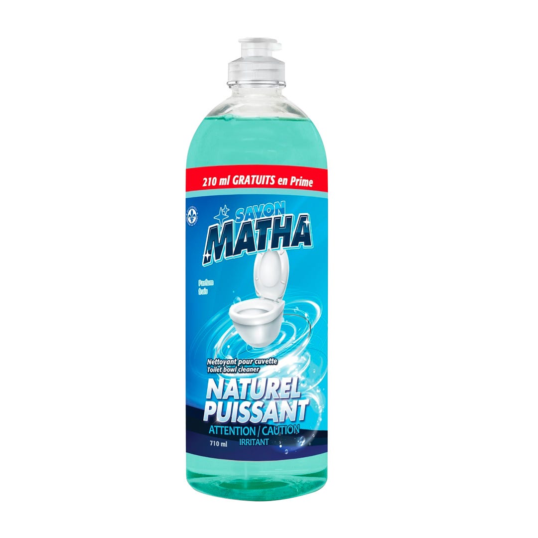 MATHA Toilet Bowl Cleaner, Fresh Scent, 710 ml
