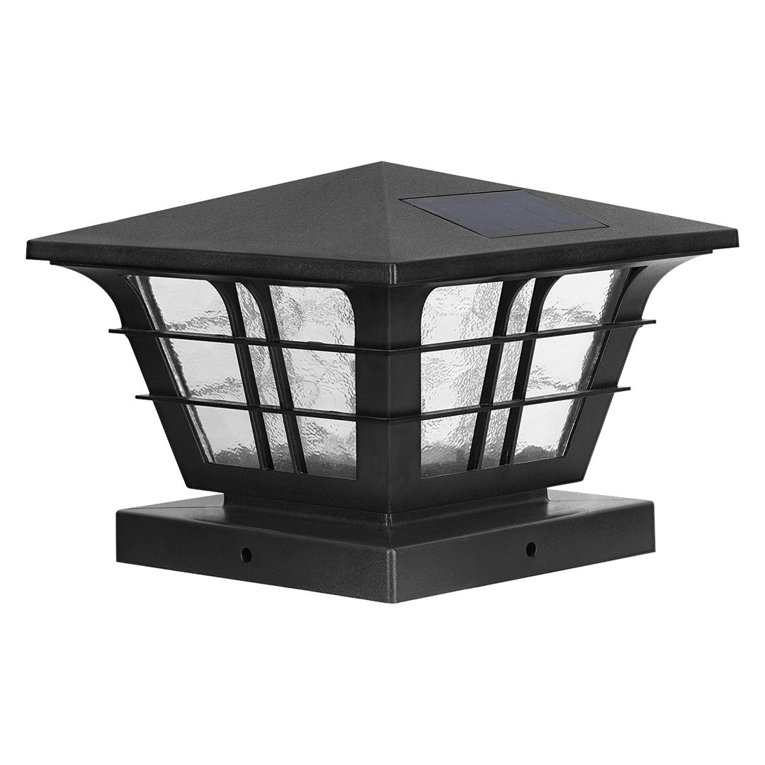 Post Prism Solar Light, Black
