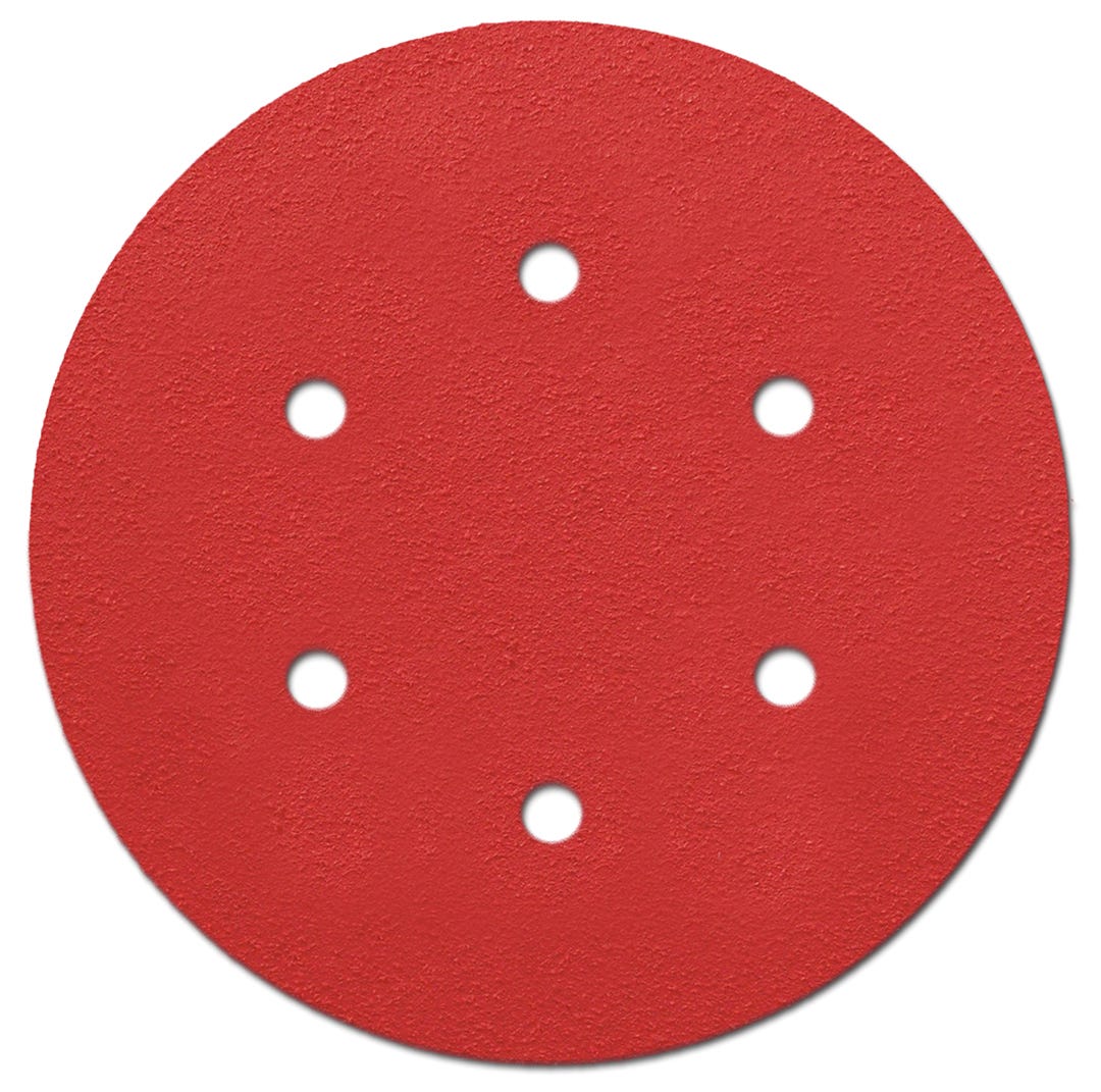 Sanding Discs, 6 in., 100 grit, 10/Pack