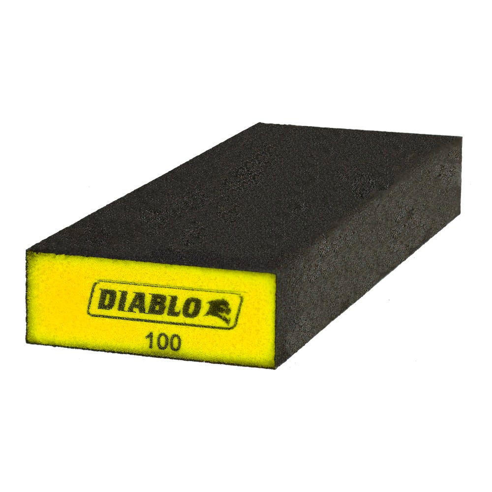 Extended Flat Sanding Sponge, grit 100