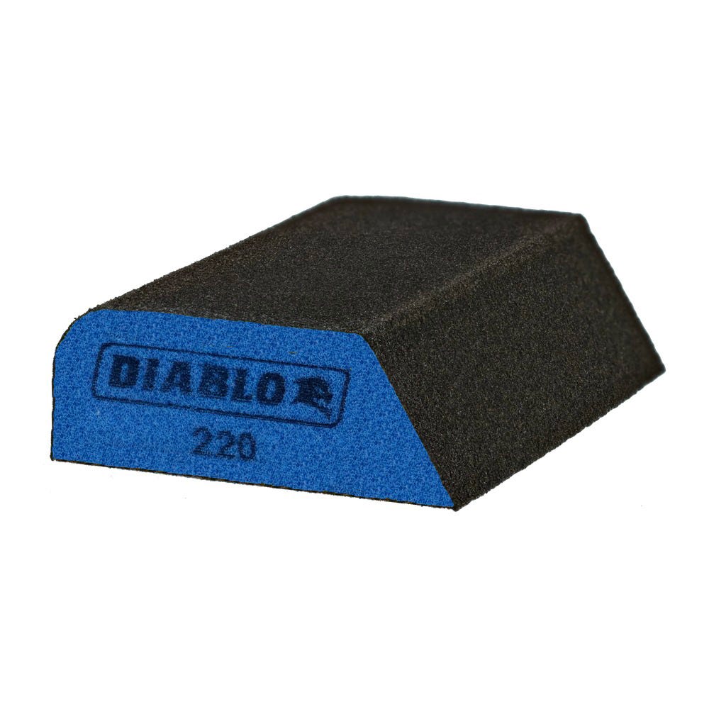 Dual-Edge Sanding Sponge, grit 220