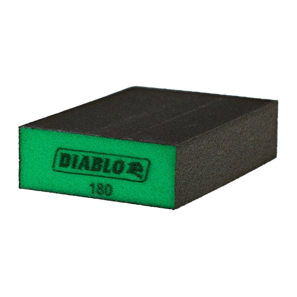 Large Flat Sanding Sponge, grit 180