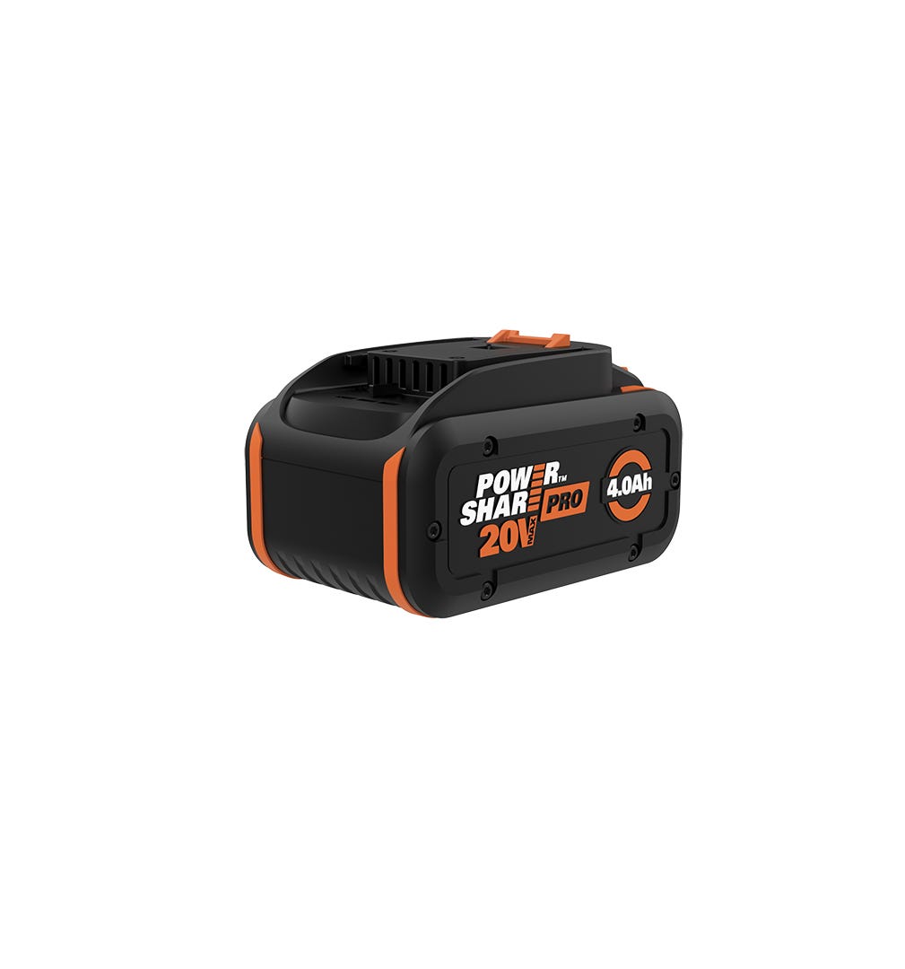 WORX Lithium-Ion Battery, 20V, Power Share PRO, 4 Ah