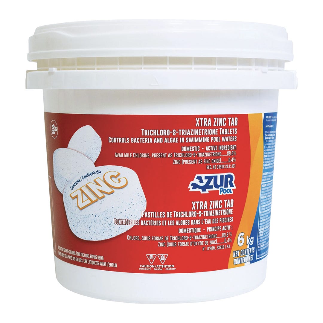 XTRA ZINC Tablets, 6 kg