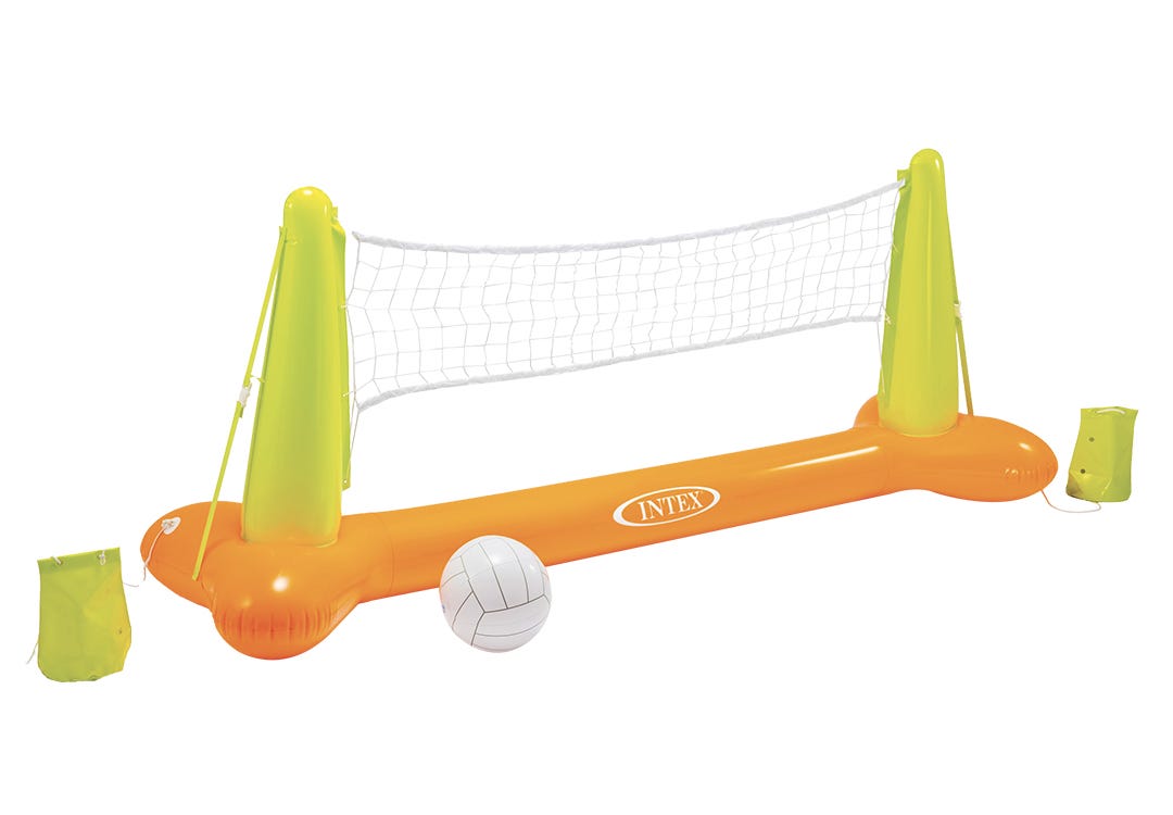 Inflatable Pool Volleyball Game, 25.5 in. x 23 in.
