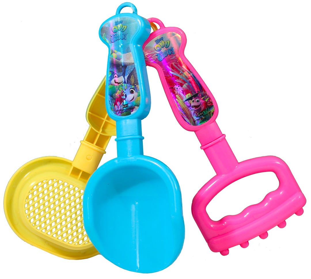 Sand Tool Set, 3 Pieces
