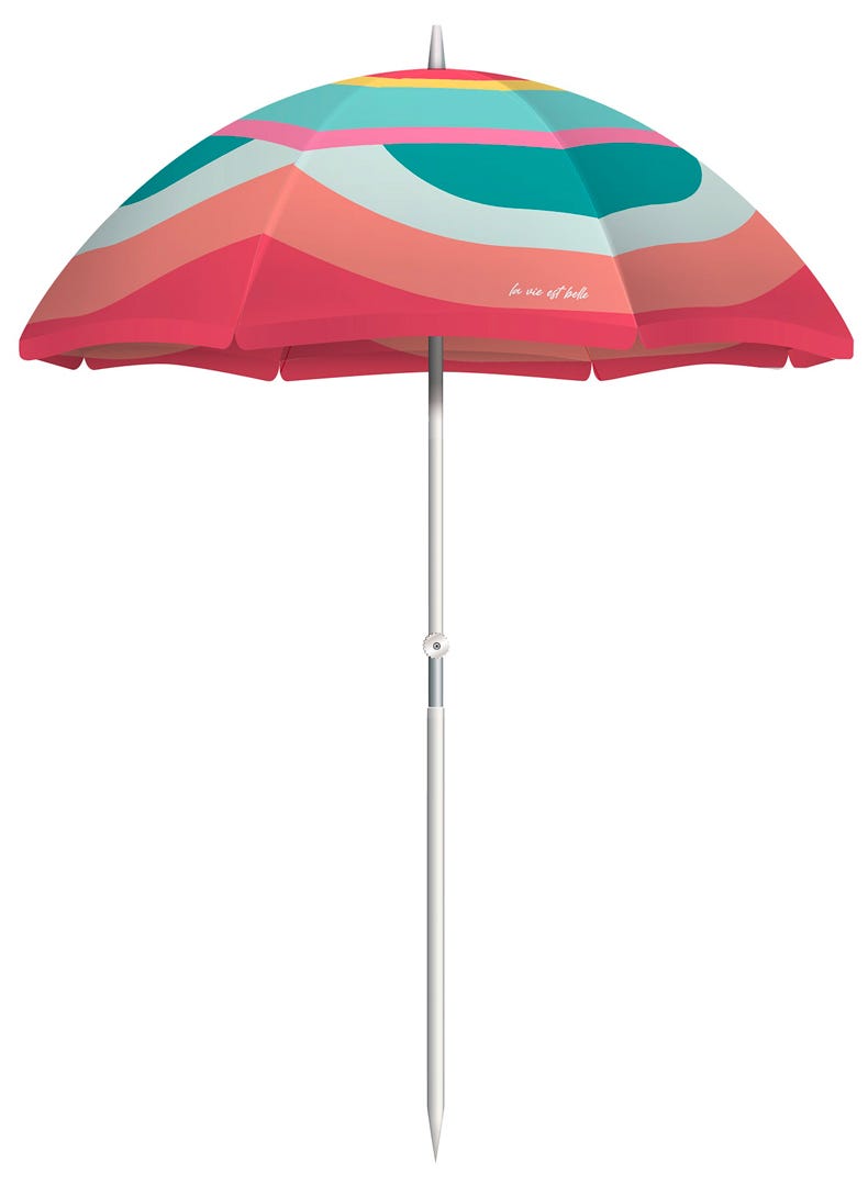 SAFDIE Adjustable Beach Umbrella, 67 in.