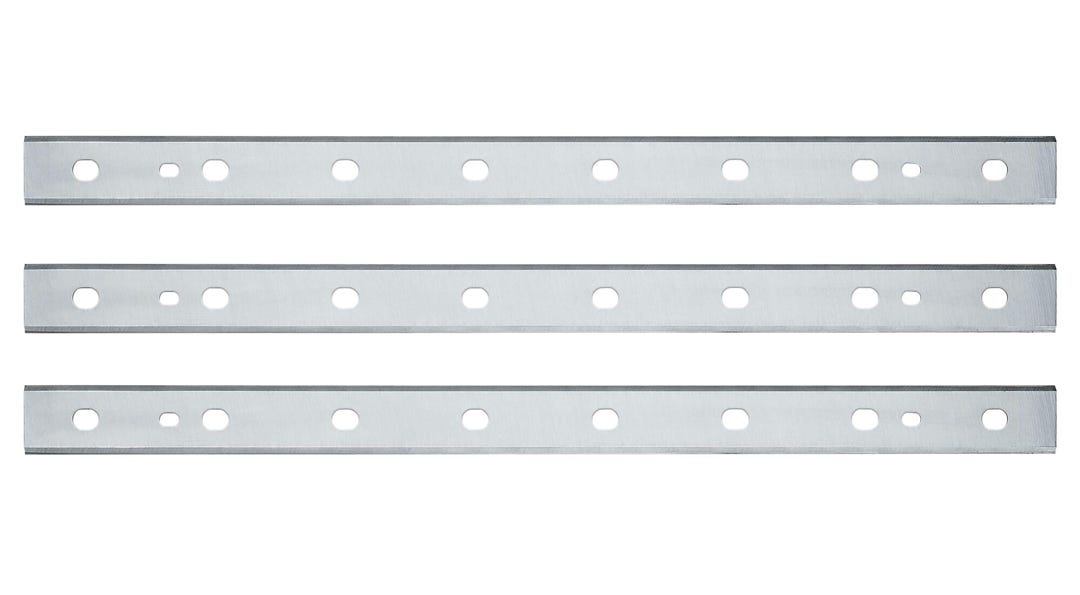 Reversible and Disposable Planer Blades, 13 in.