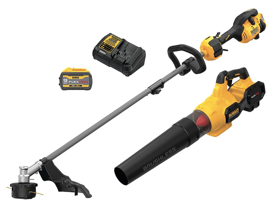 DEWALT Trimmer and Blower Combo Kit, 60 V MAX, 17 in.