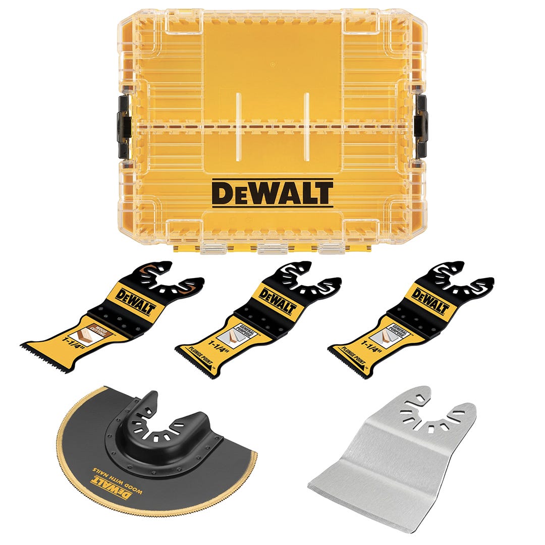 DEWALT Oscillating Tool Blade Set, 5/pack