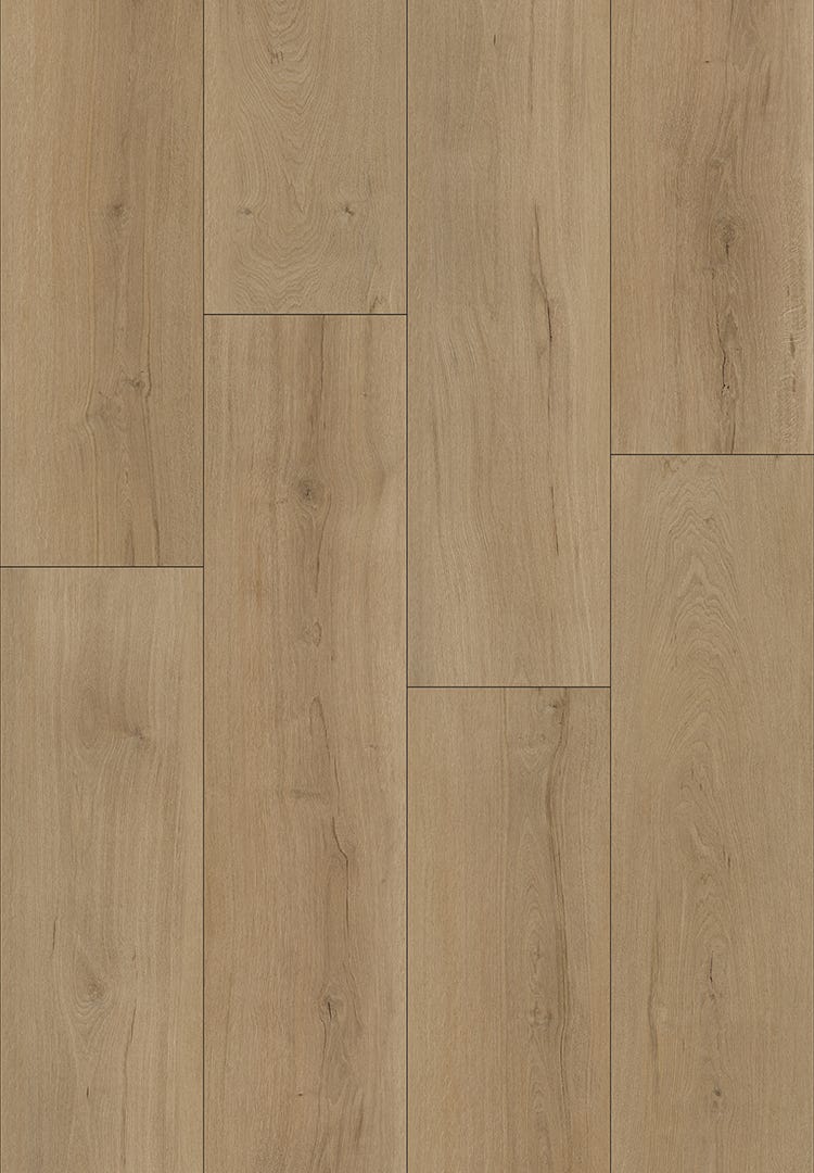 VIRAGE SPC Vinyl Flooring, 4.5 mm + 1 mm, European Oak