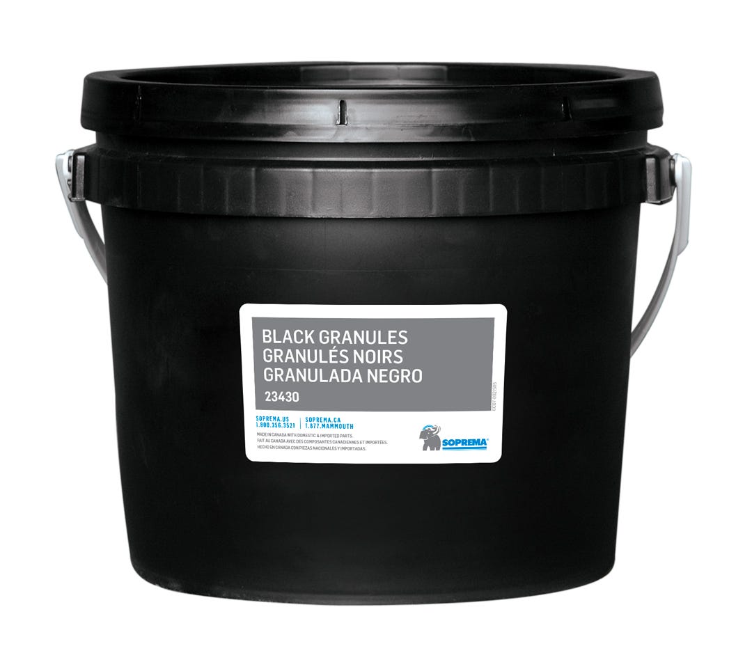 ALSAN Finishing Granules, Black, 33 lbs