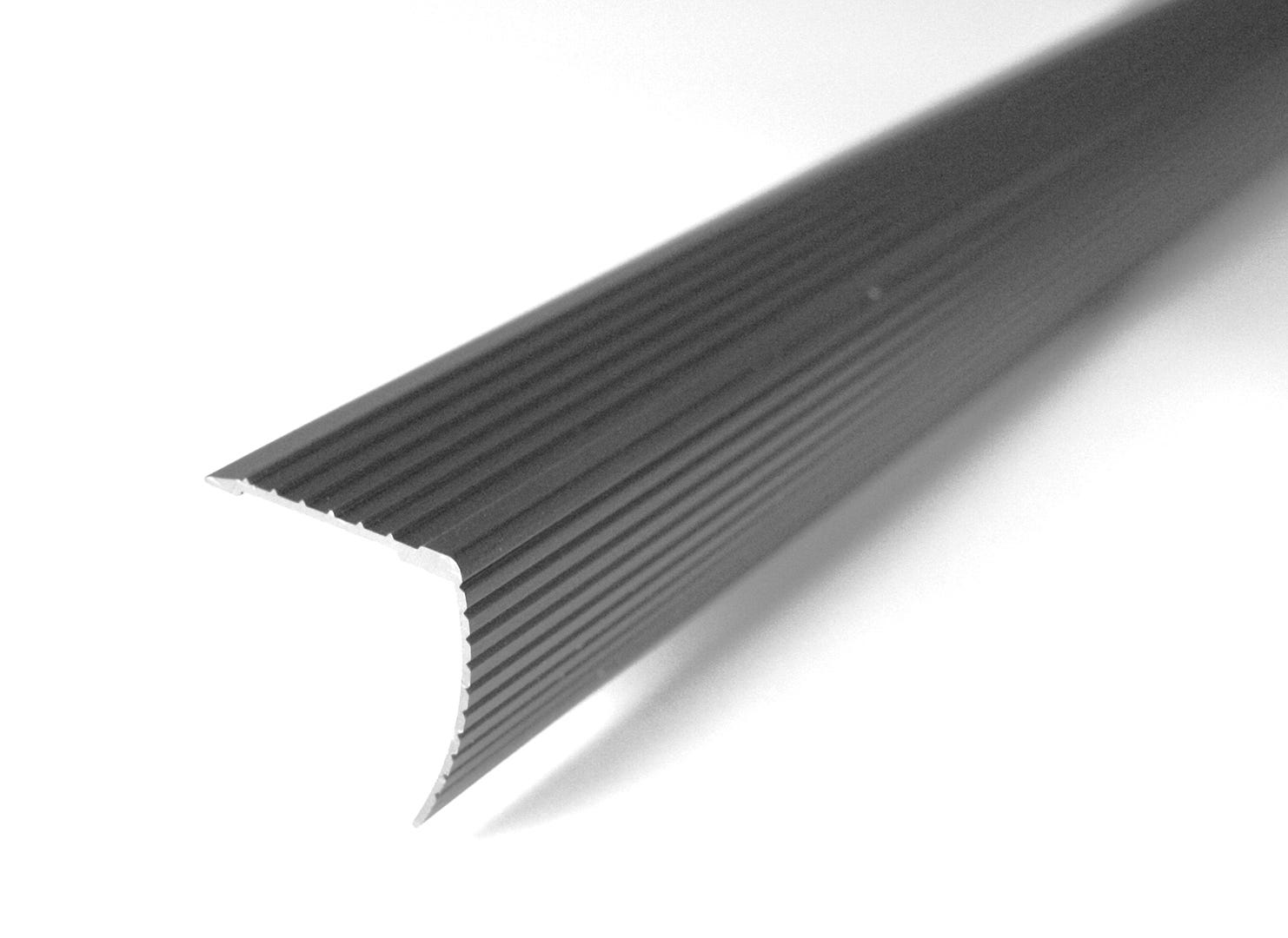 CINCH Stair Edging, 72 in., Satin Nickel