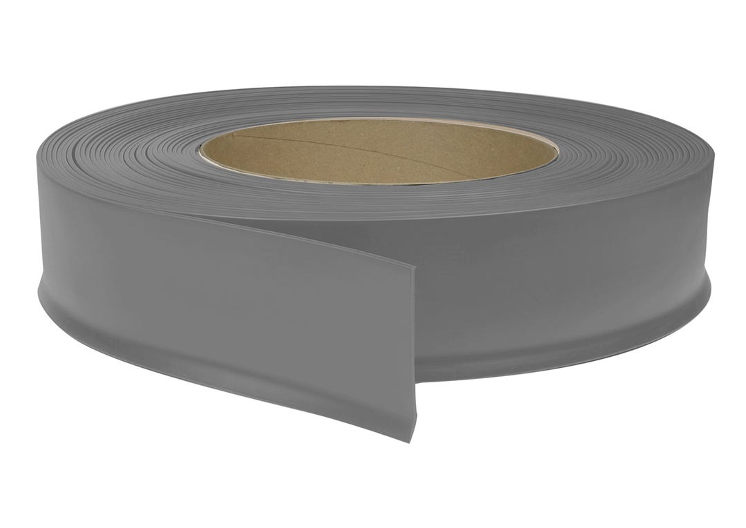 Vinyl Wall Base, 20 in. x 20 ft., Grey