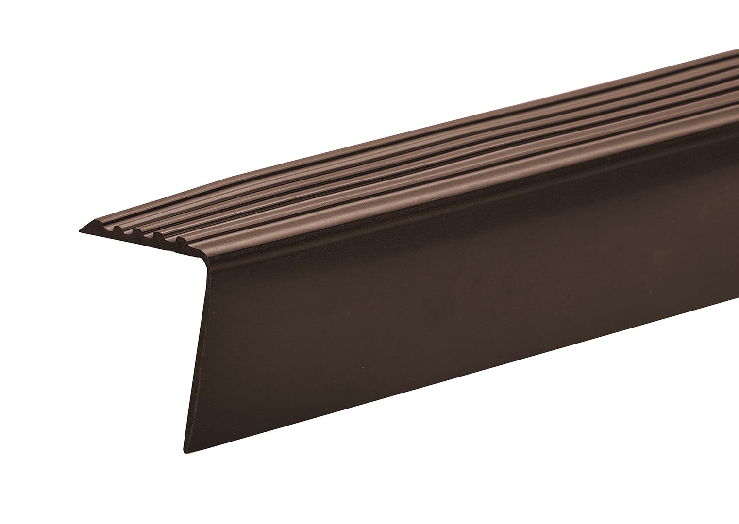 Nosing Overlap, 1-7/8 in. x 3 ft., Brown