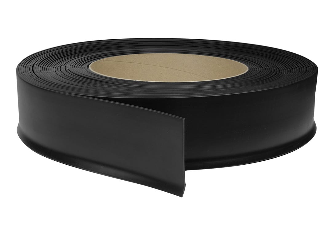 Vinyl Wall Base, 4 in. x 120 ft., Black