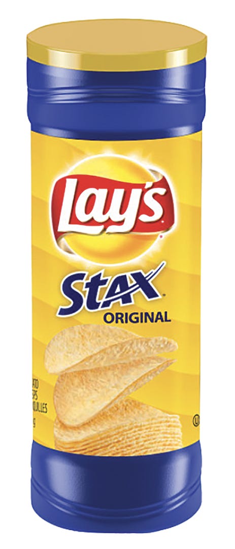 LAY'S STAX Original Chips, 163 g