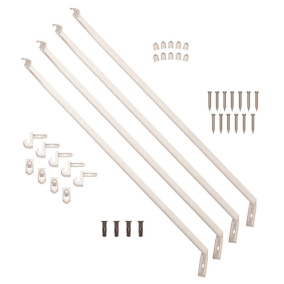 All-in-One Hardware Kit, 16 in, for 6 ft./8 ft. Shelf