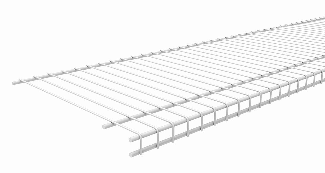 SUPER SLIDE Wire Shelf, 12 in. x 4 ft.