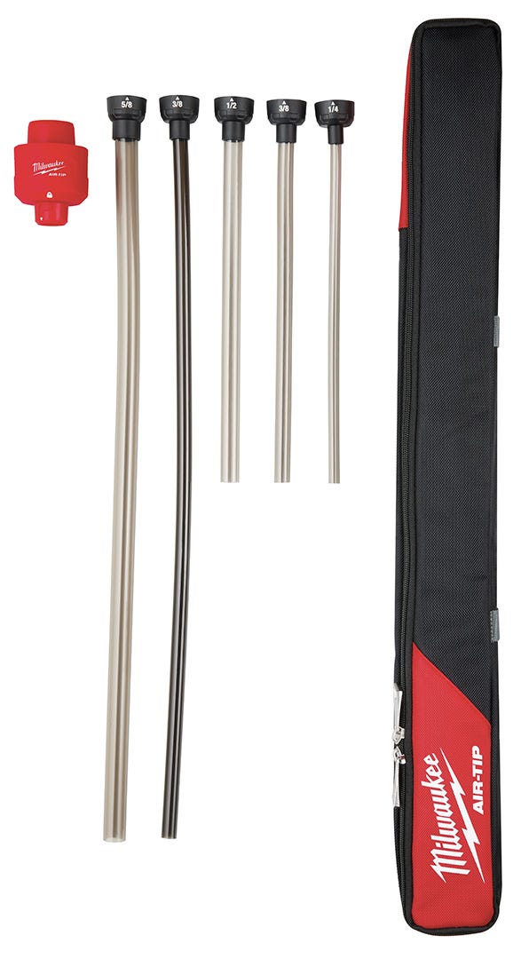 MILWAUKEE AIR-TIP Accessory Kits, 6/Pack