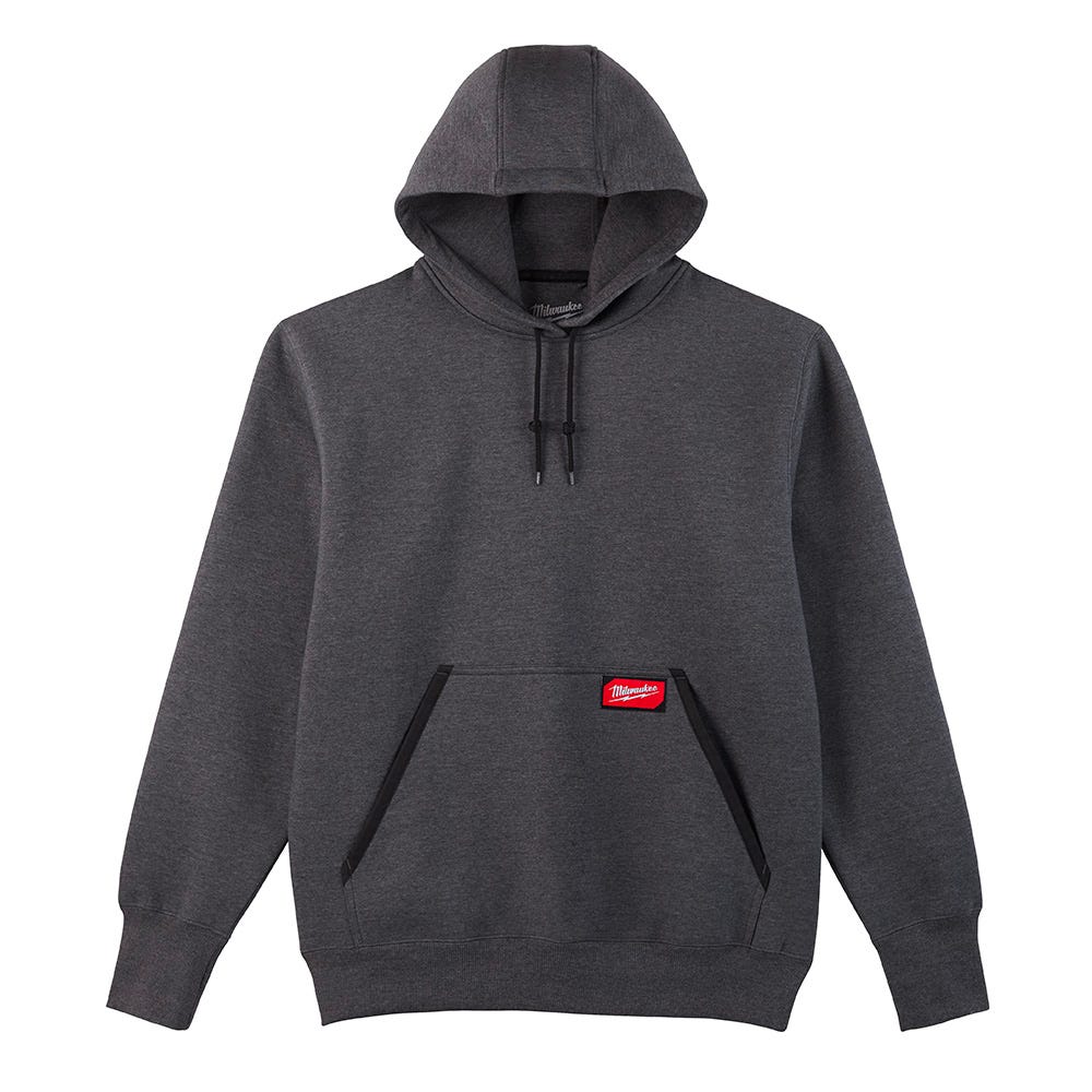 Pullover Hoodie MILWAUKEE, Grey, XL