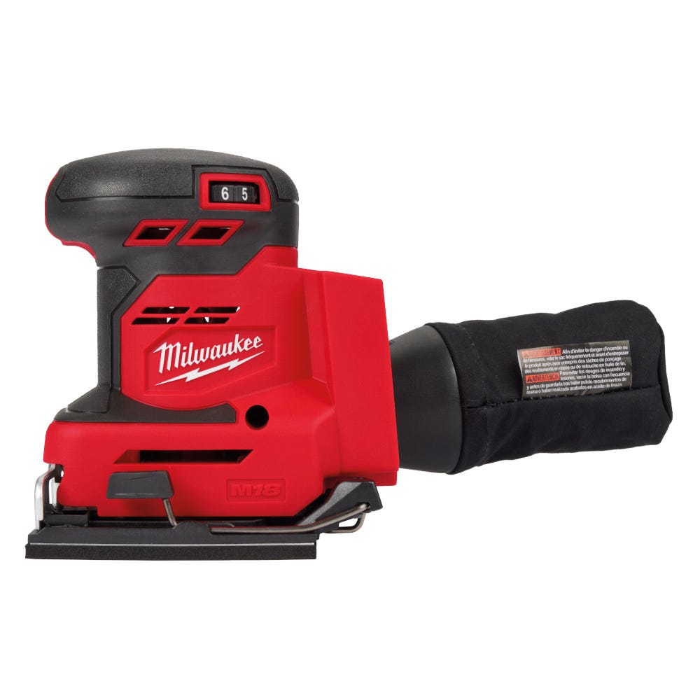 M18 Orbital Sander, 1/4 Sheet, (Tool Only)