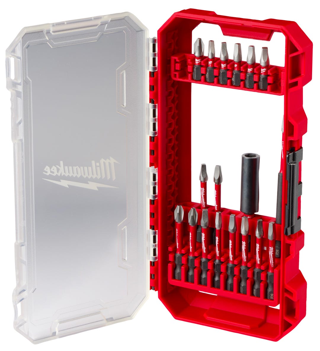 MILWAUKEE SHOCKWAVE Impact Duty Driver Bit Set, 18 Pieces