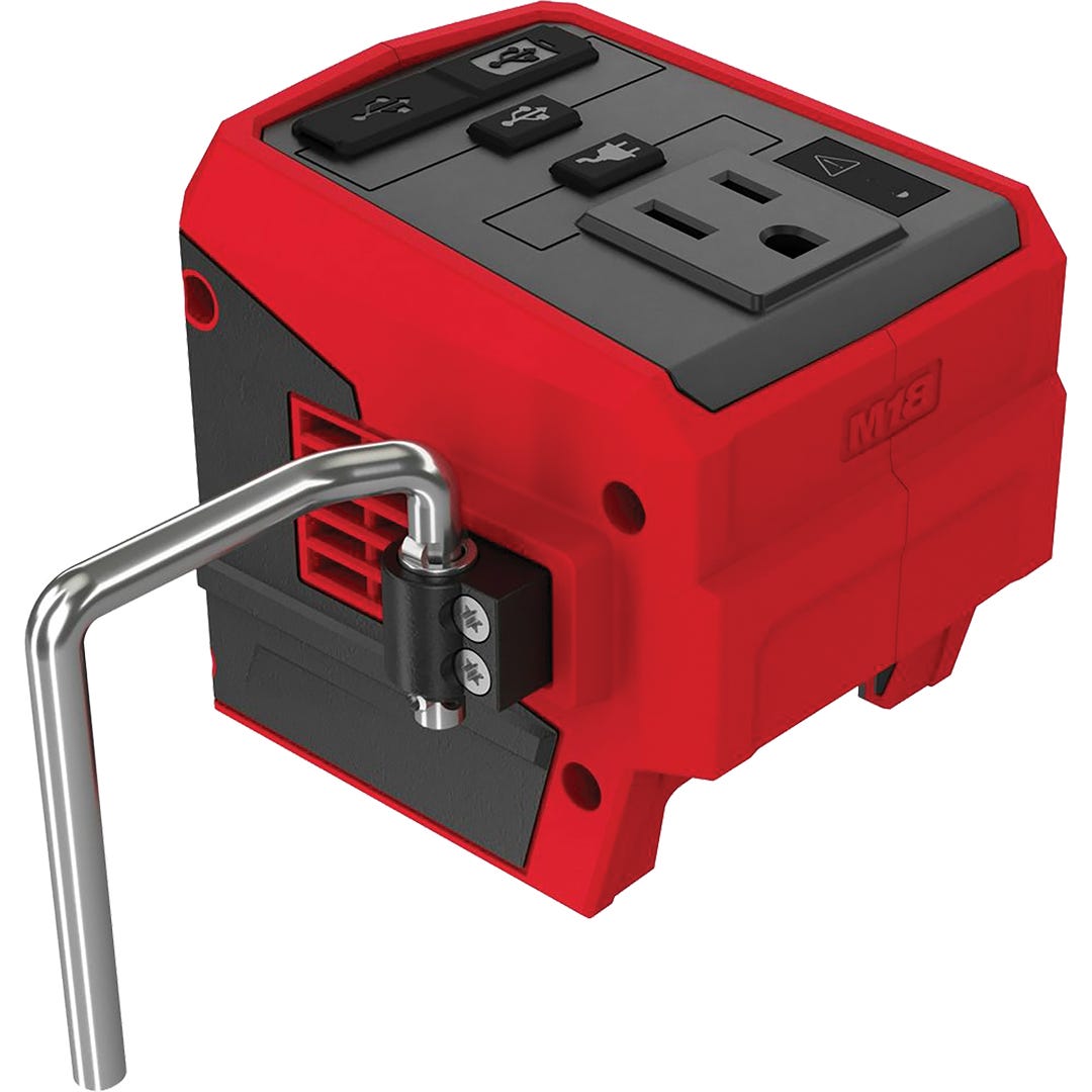 M18 Compact Inverter, 18V Lithium-Ion, for M18 batteries, 175 watts (Tool Only)