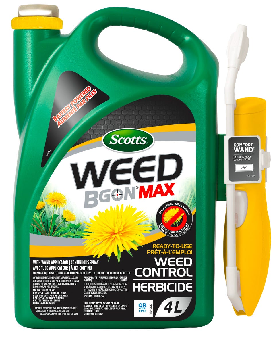 WEED B GON MAX Weed Killer, with Wand Applicator, 4 L
