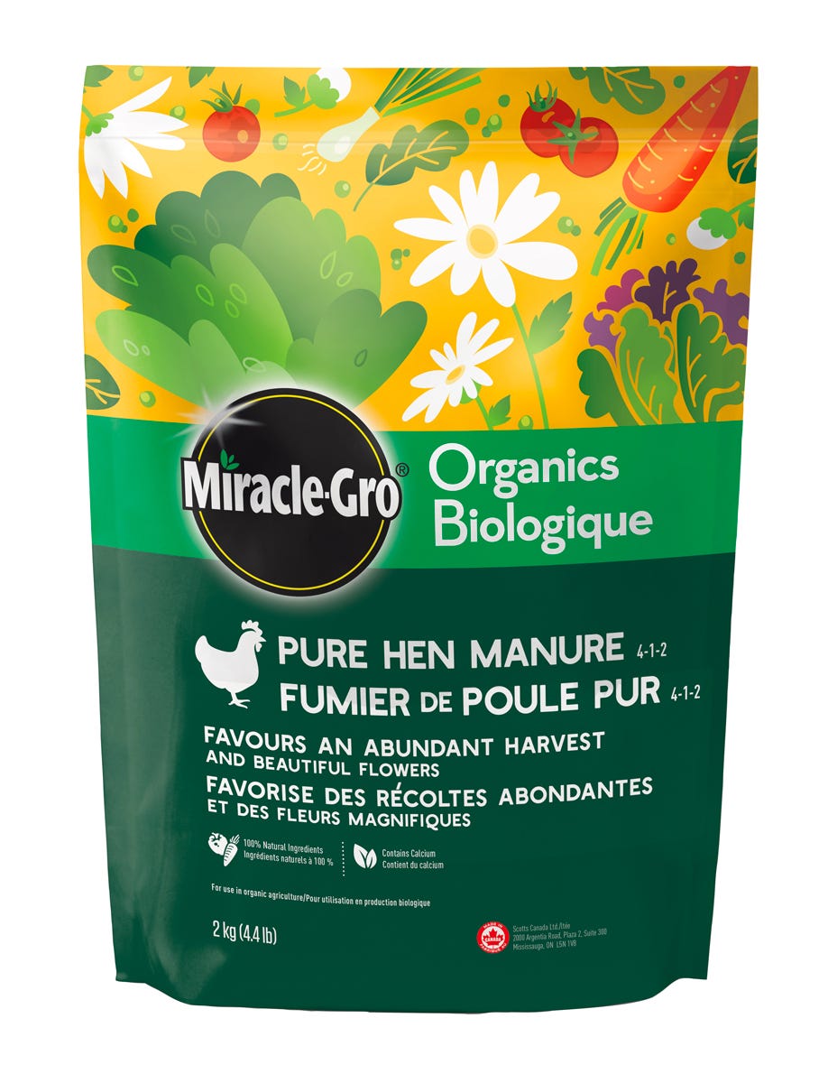 Organics Pure Hen Manure Plant Food, 2 kg