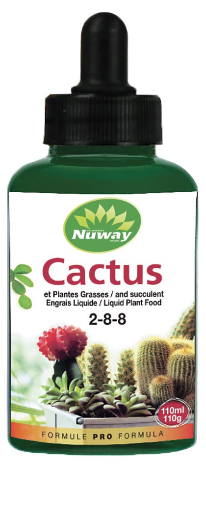 Liquid Fertilizer for Cacti and Succulents, 110 ml