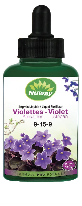 Liquid Fertilizer for African Violets, 110 ml