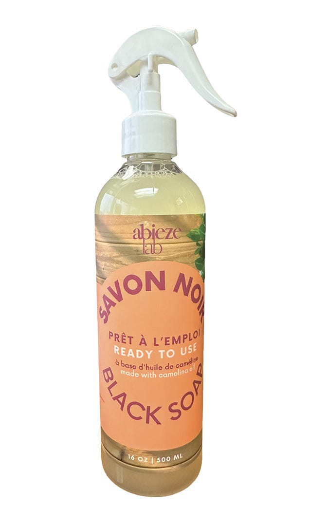 Ready-To-Use Liquid Black Soap, 500 ml