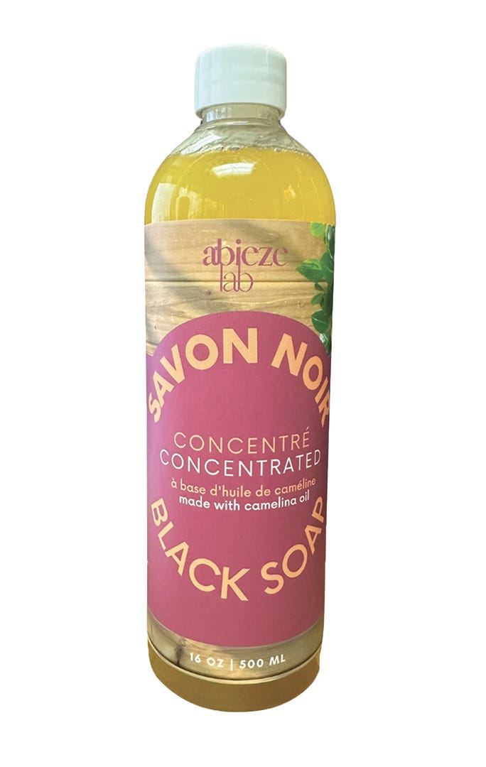 Concentrated Liquid Black Soap, 500 ml
