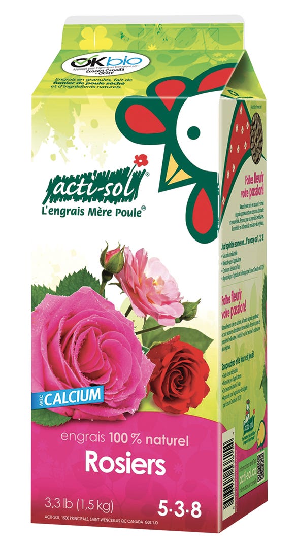 Fertilizer 5-3-8 Rose bushes, 1,5kg