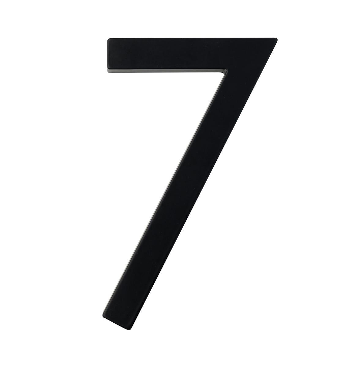 #7 DESIGNER 5 in. House Number, Black