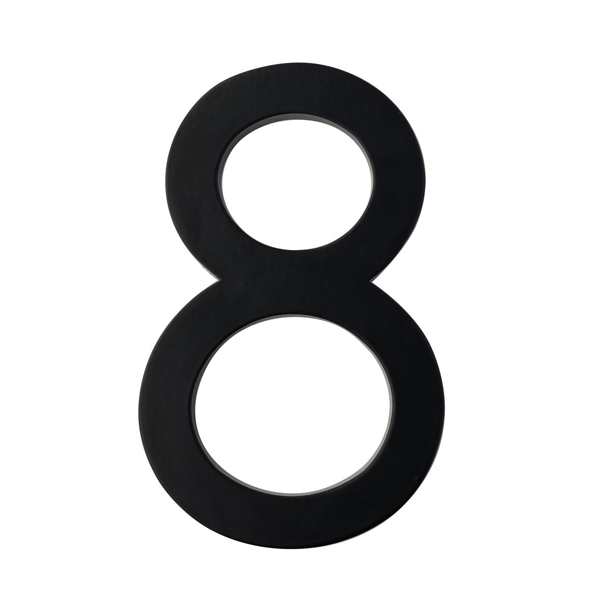 #8 DESIGNER 5 in. House Number, Black