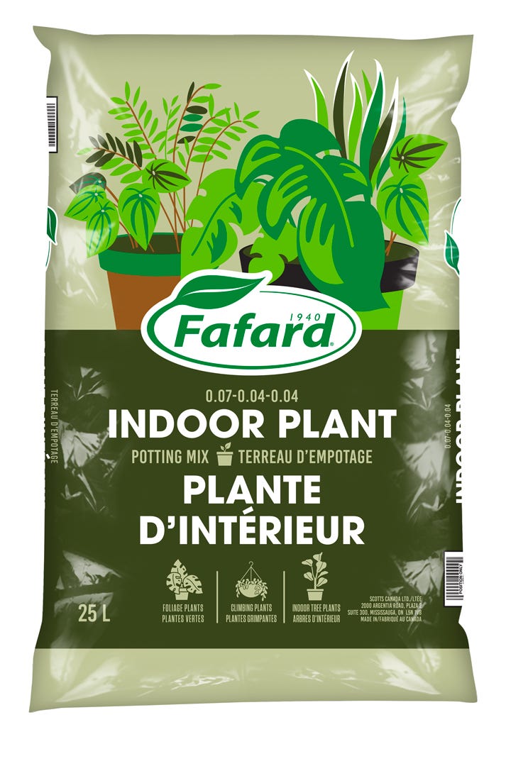 FAFARD Indoor Plant Potting Mix, 25 L